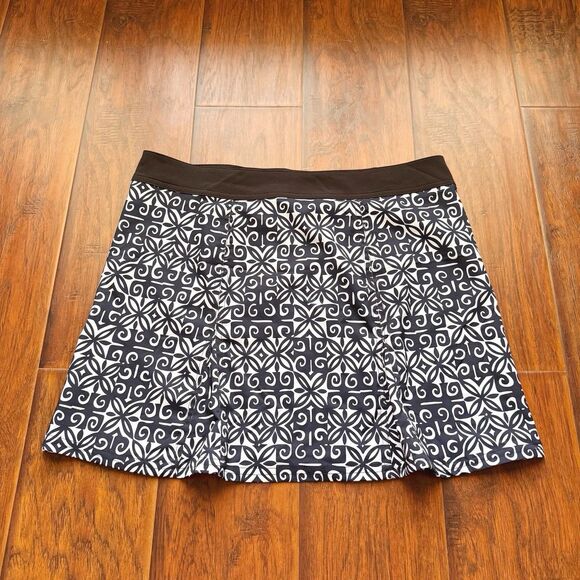 RipSkirt Hawaii Wrap Skirt Black & White Sz Large Beach Vacation Travel Cover Up - Picture 13 of 16